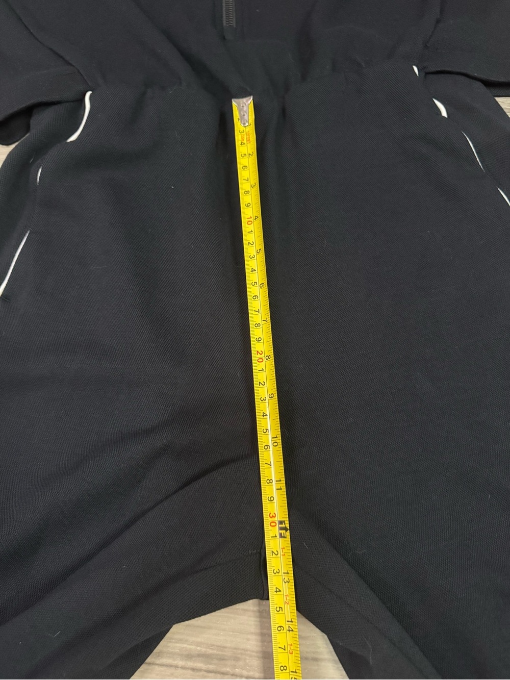 NWT Spanx AirEssentials Pique Half Zip Top Long Sleeve Jumpsuit Size Medium Tall - Picture 8 of 13